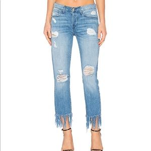 3x1 WM3 Crop Fringe Jeans